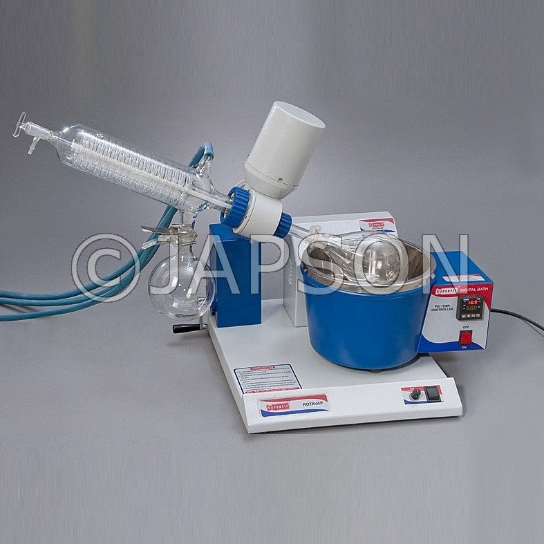Rotary Vacuum Evaporator, Diagonal Condenser, Digital Temperature Control Rotary Vacuum Evaporator, Diagonal Condenser, Digital Temperature Control